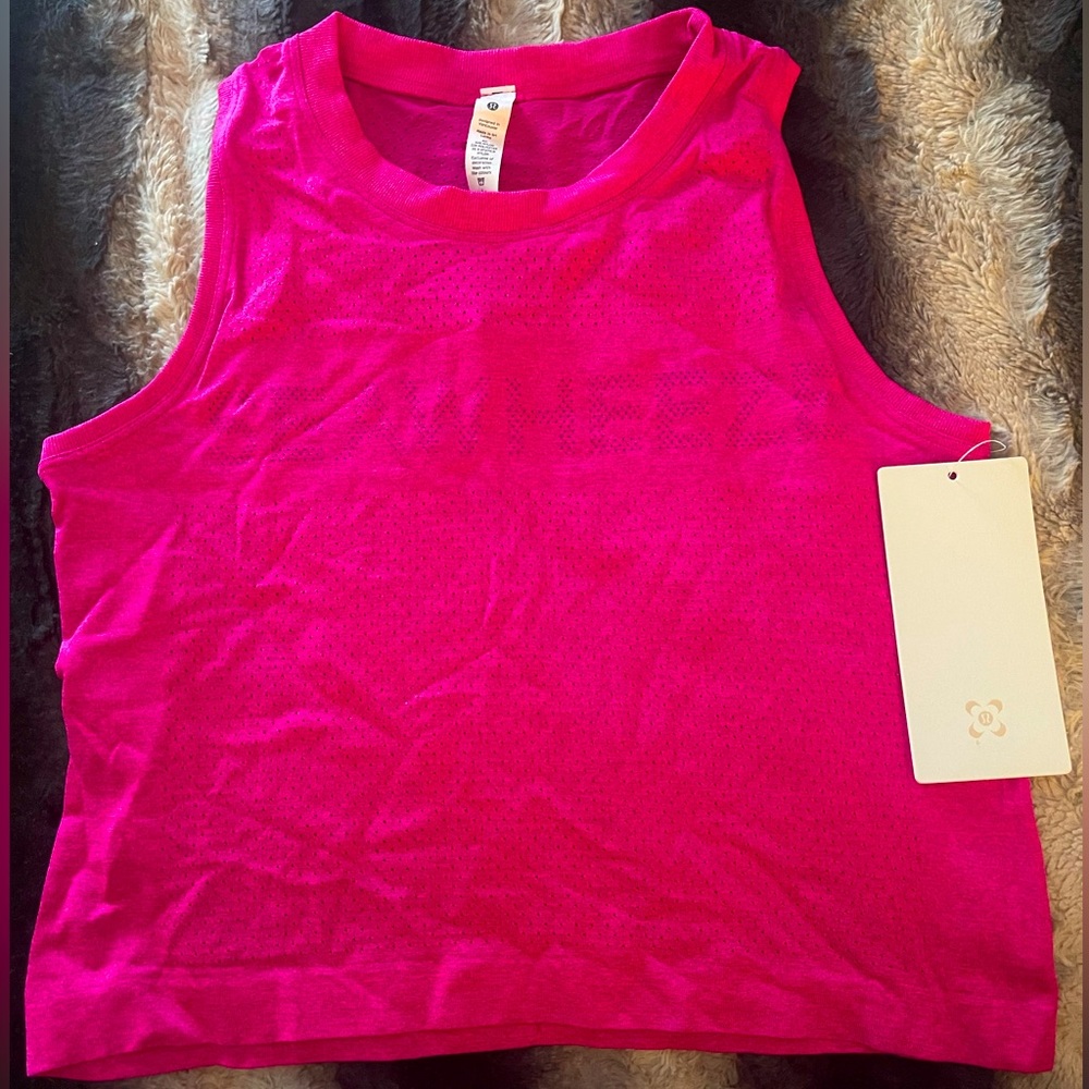 LuLulemon SEAWEEZE sleeveless top
